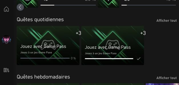 News : Quêtes Xbox Game Pass et points Microsoft Rewards : plusieurs changements en mars
