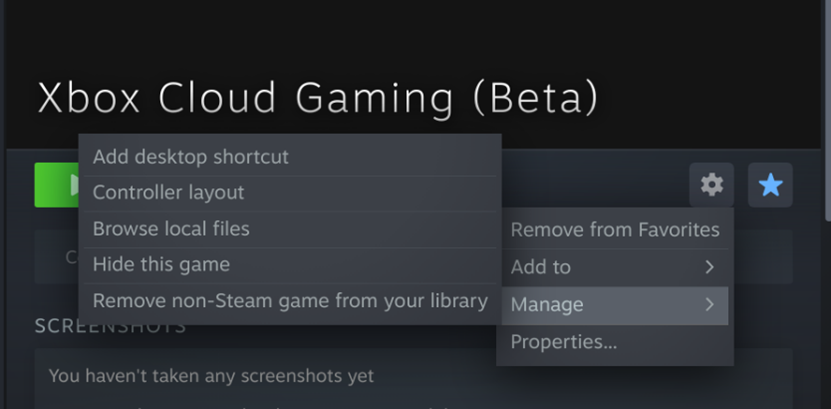 Jeux Xbox sur Steam Deck : Xbox Cloud Gaming est disponible via Edge