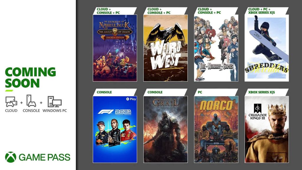 Xbox Game Pass Mars 2022 : la liste des 18 jeux, dont Tunic et Shredders