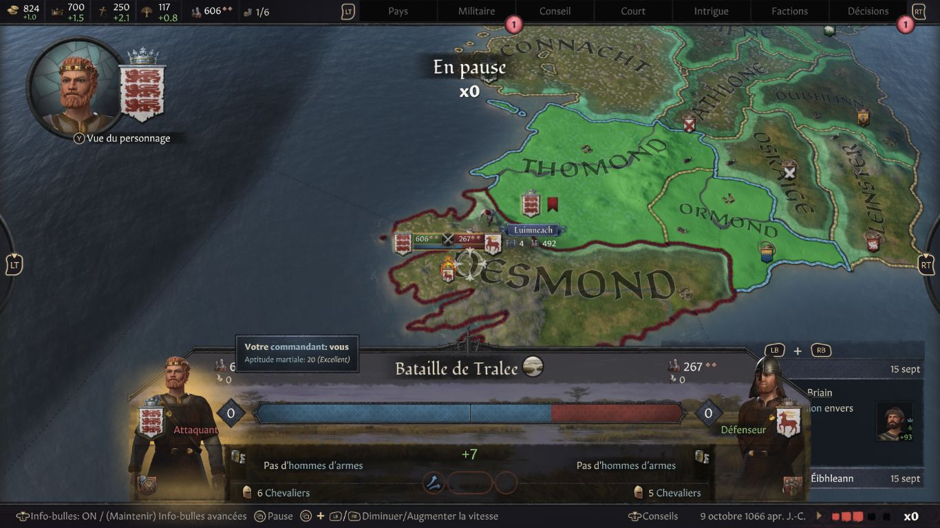 Les batailles restent simplistes