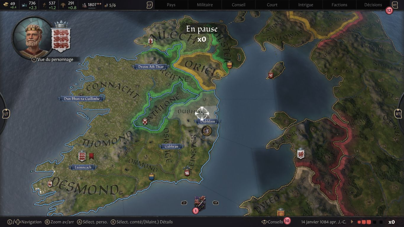 Les cartes Physique auraient pu être plus détaillées