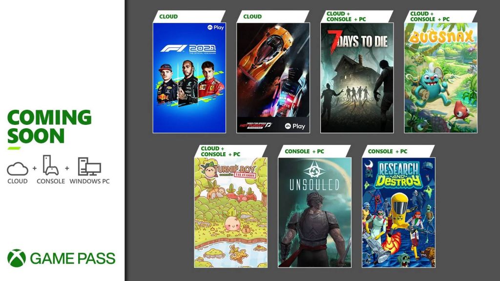 Xbox Game Pass avril 2022 : la liste des 18 jeux, dont 7 Days to Die