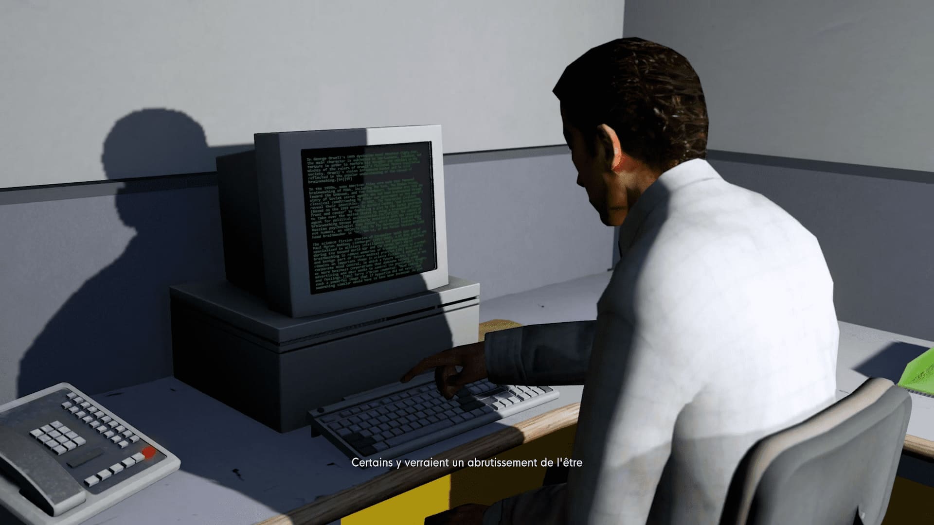 Stanley s’épanouit dans son travail.