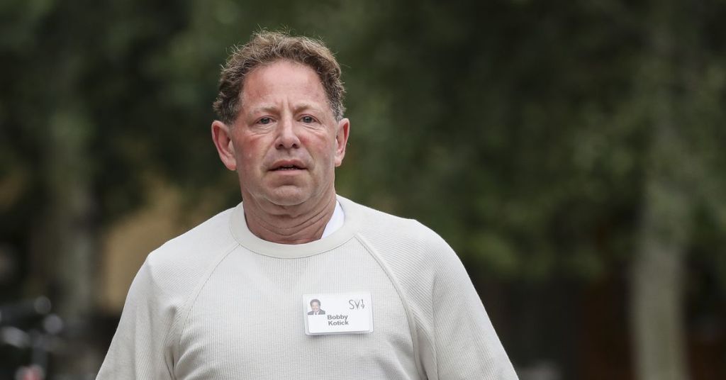 Bobby Kotick aurait accepté le deal avec Xbox pour échapper à ses responsabilités
