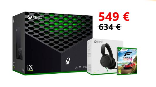 Bon plan : Pack Xbox Series X + Casque + jeu à 549 € au lieu de 634 € !