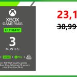Xbox Game Pass Ultimate pas cher : 3 mois à 23,59 € au lieu de 38,99 € !