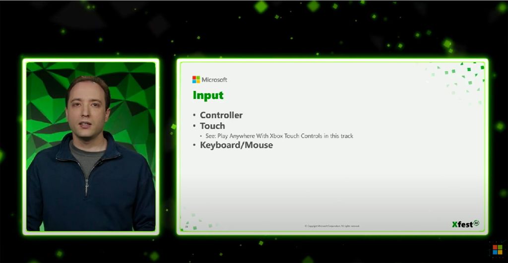 Xbox prépare la compatibilité clavier et souris pour jouer dans le Cloud