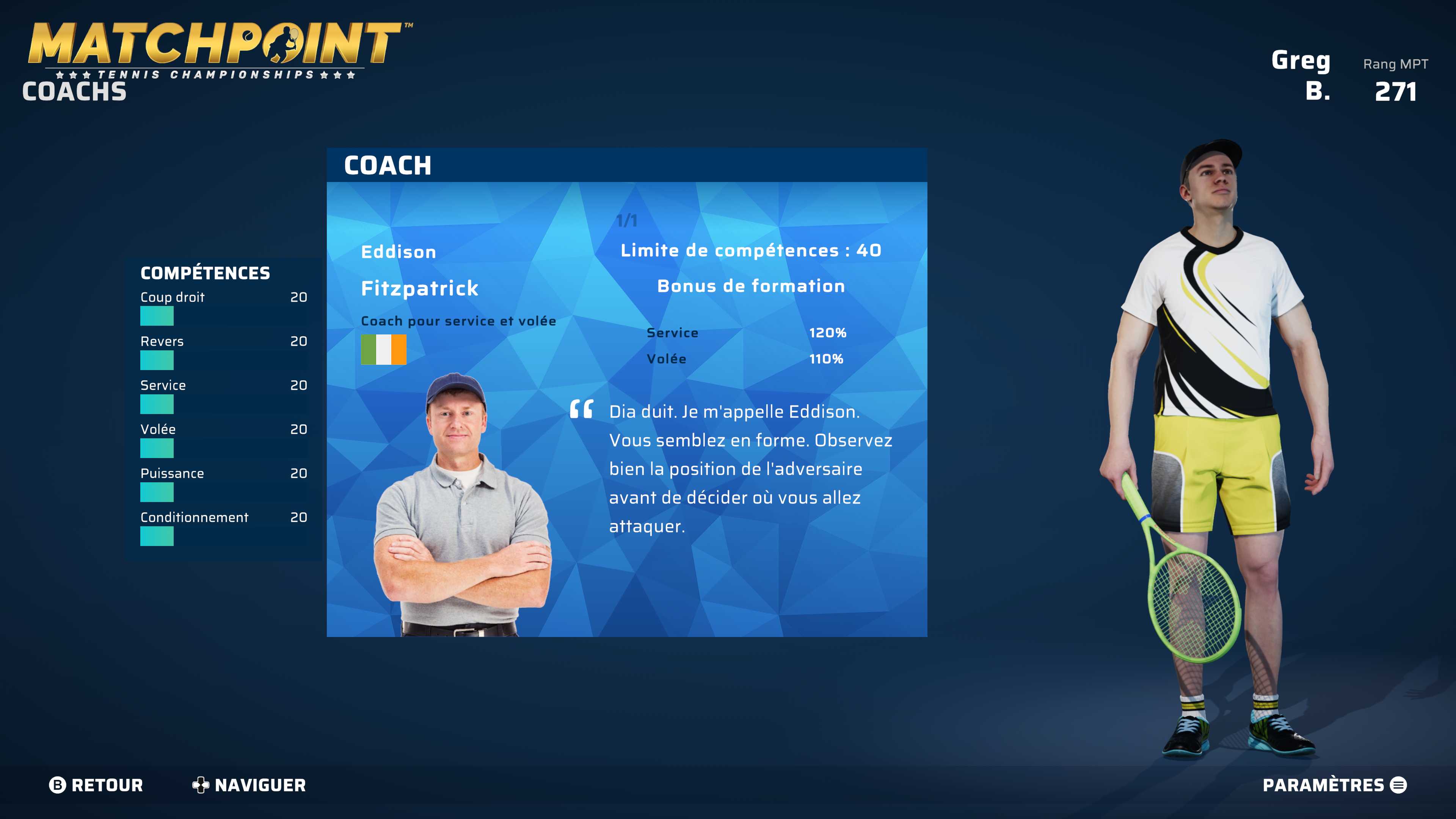 un des nombreux coach disponible