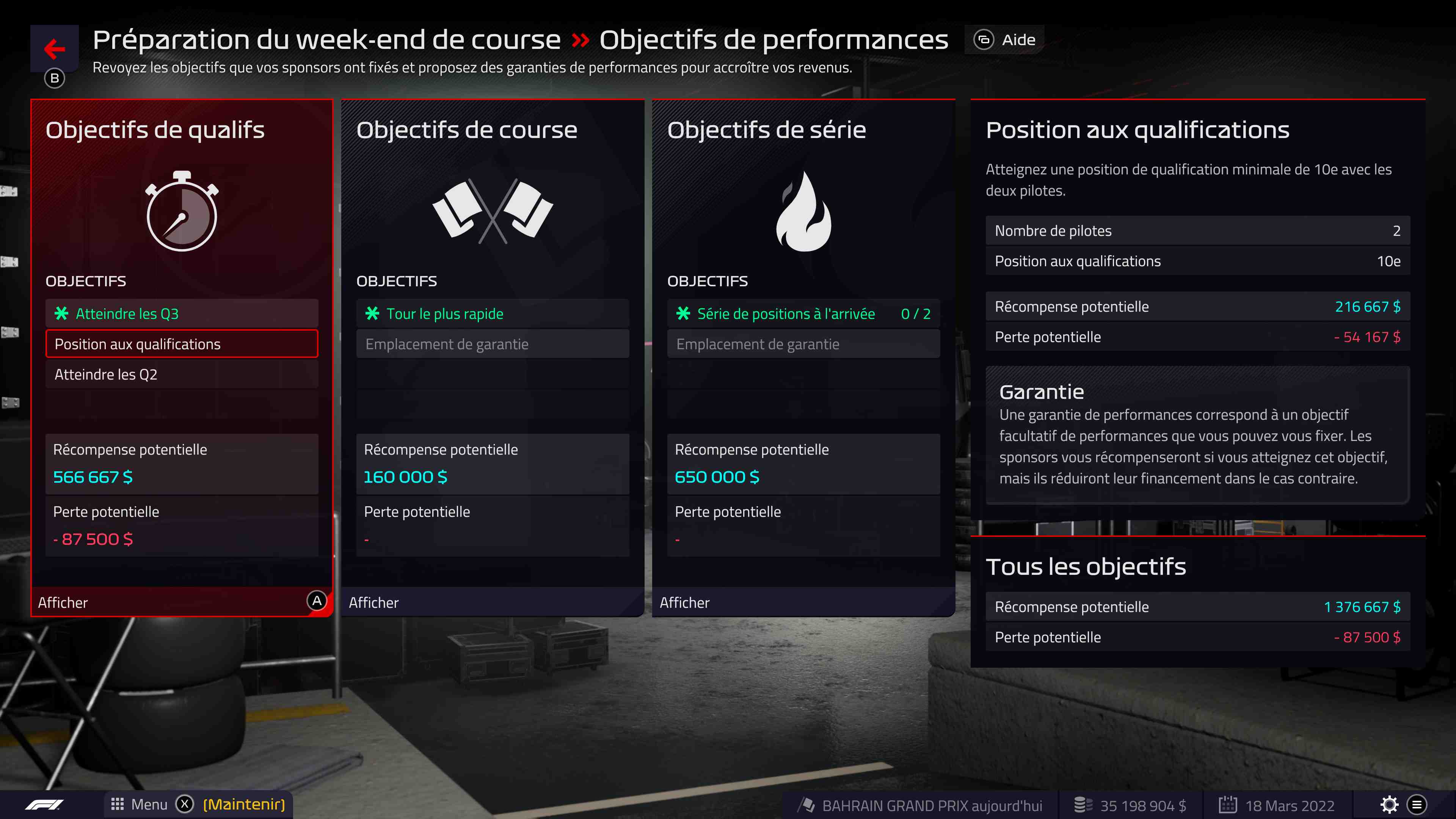 Une manne à prendre en considération