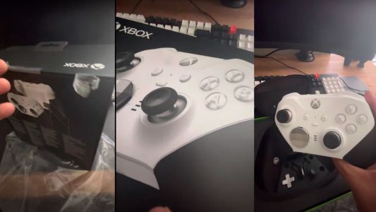 News : La manette Xbox Elite Series 2 blanche fuite en vidéo unboxing !