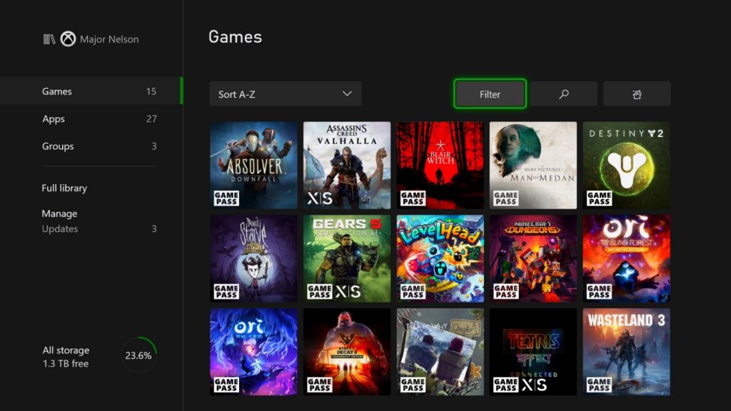 Xbox va proposer des options pour installer ses jeux sur différents supports par défaut