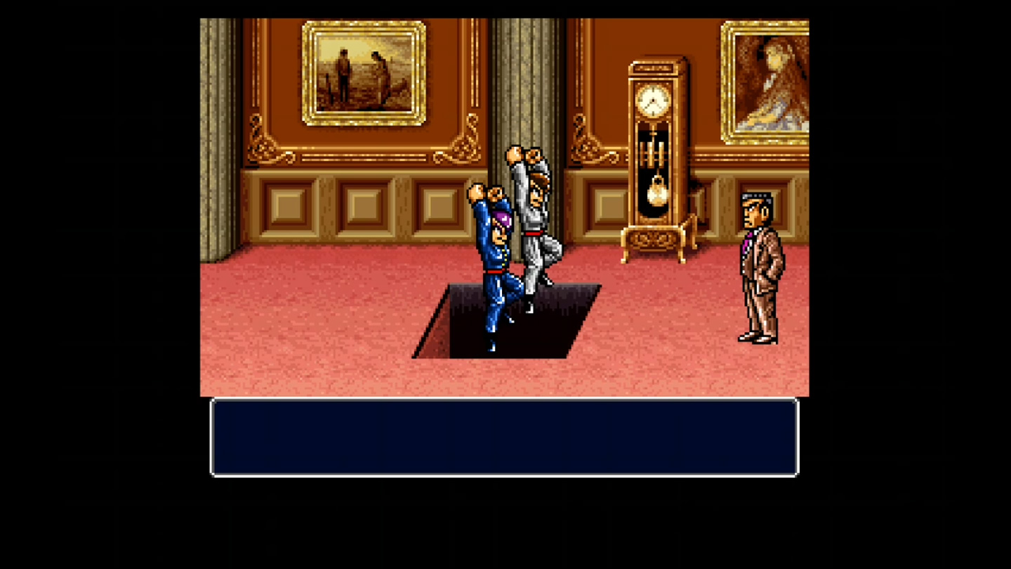 La classique trappe cachée dans la salle du big boss : Two must fall