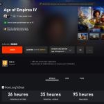 Mise à jour de l&rsquo;application Xbox sur PC : la durée de vie des  jeux affichée