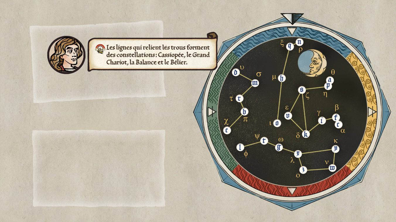 Les mini-jeux demandent un peu de recherche ou de logique. Ici, il est vierge de tout indice.