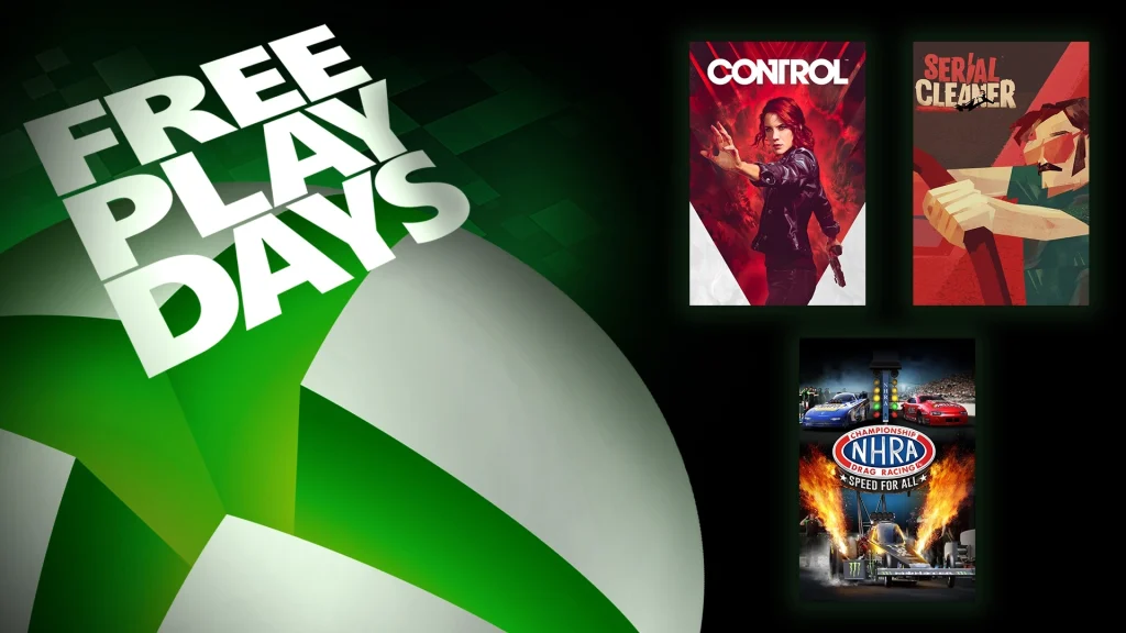 Xbox Free Play Days : 3 jeux sont gratuits ce week-end dont Control