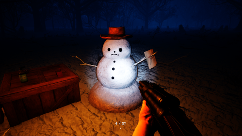 Je voudrais un bonhomme de neige !