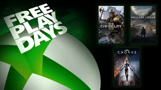 News : Xbox Free Play Days : 3 jeux sont gratuits ce week-end dont Chivalry 2