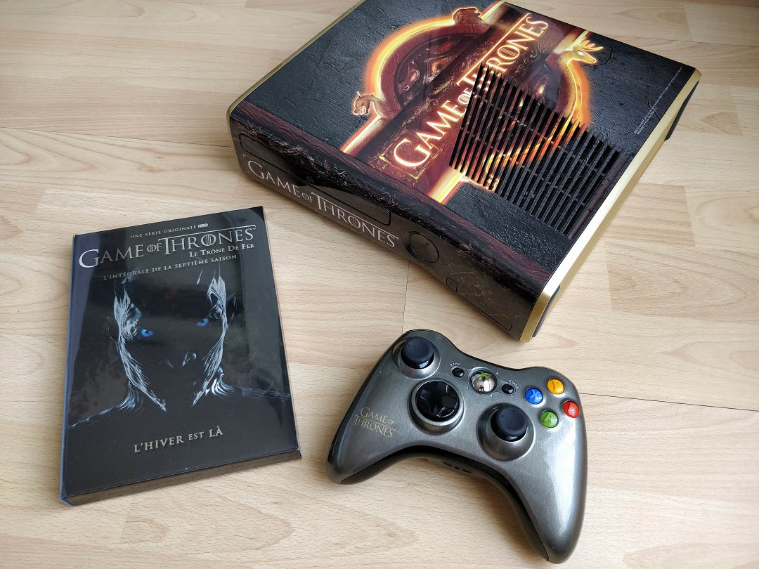Une console aux couleurs de Game of Thrones