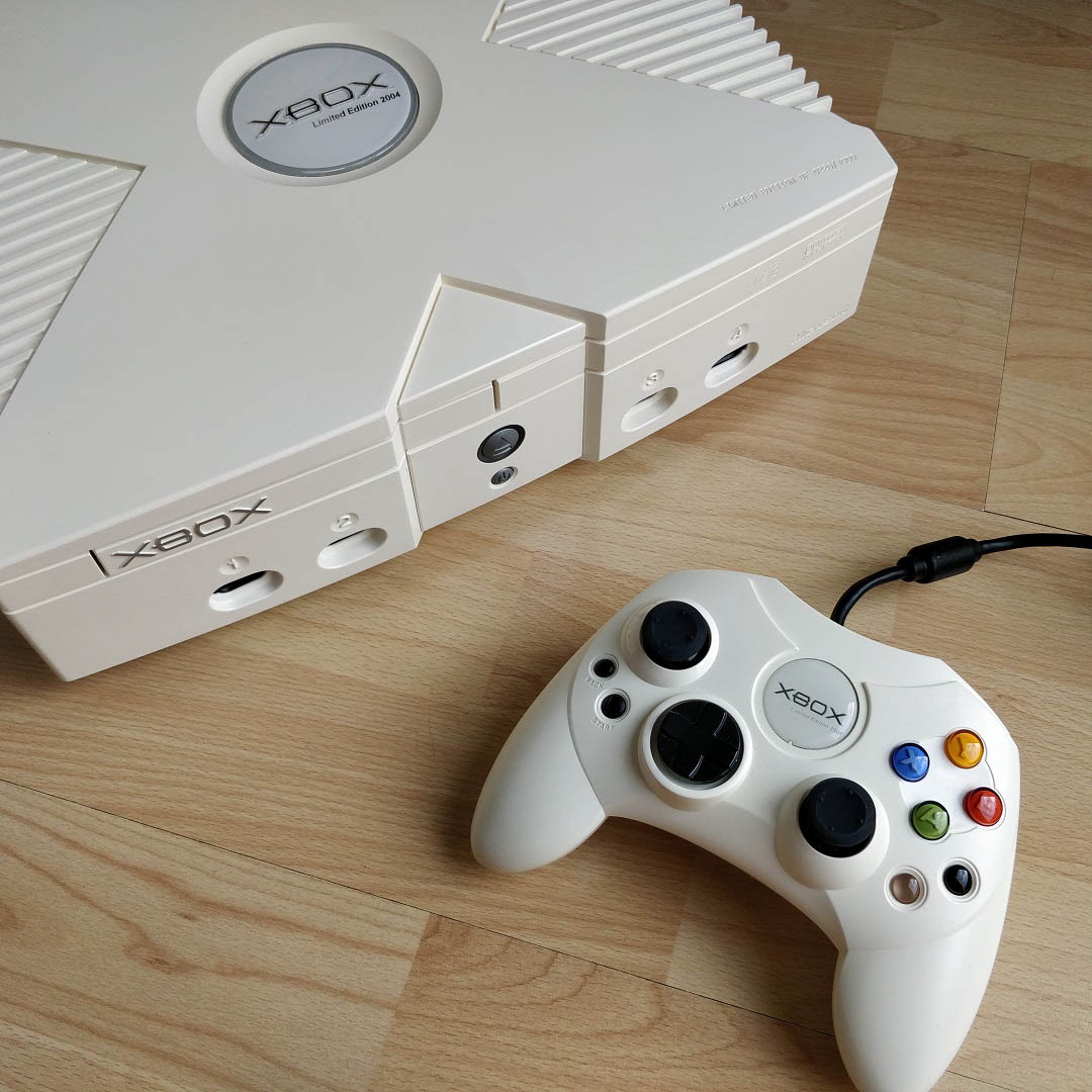 Xbox originale blanche numérotée
