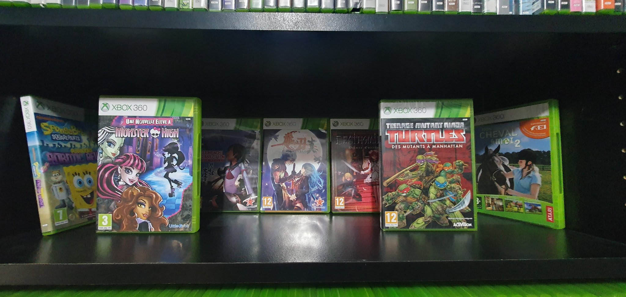 Les jeux rares de Yohan sur Xbox 360