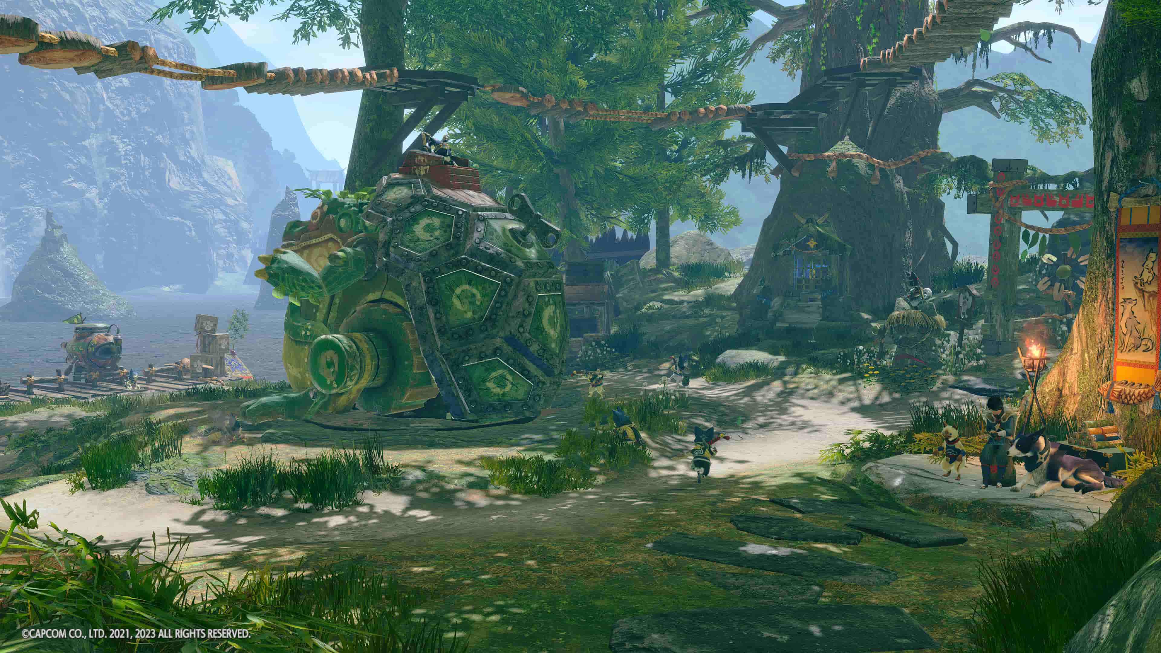 Regarder les compagnons Pilpoils s’entraîner détend entre deux combats.