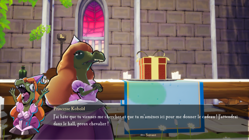 Il s'agira de trouver le bon cadeau pour la bonne princesse