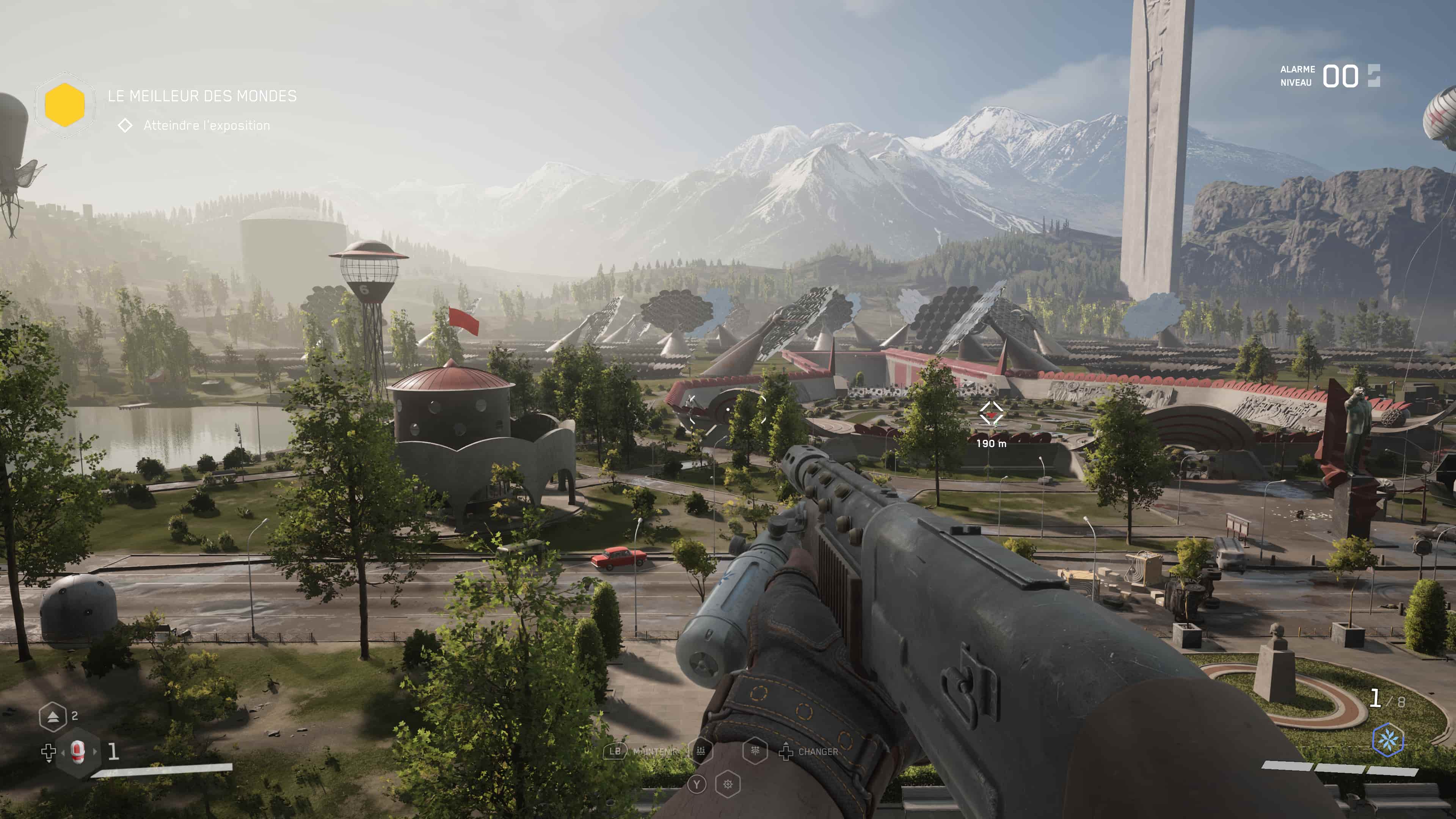 L'open world est aussi joli que pénible à parcourir.