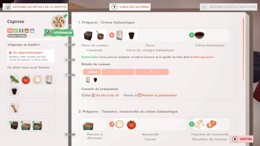 Test : Test – Chef Life: A Restaurant Simulator – Dans la peau d’un chef étoilé