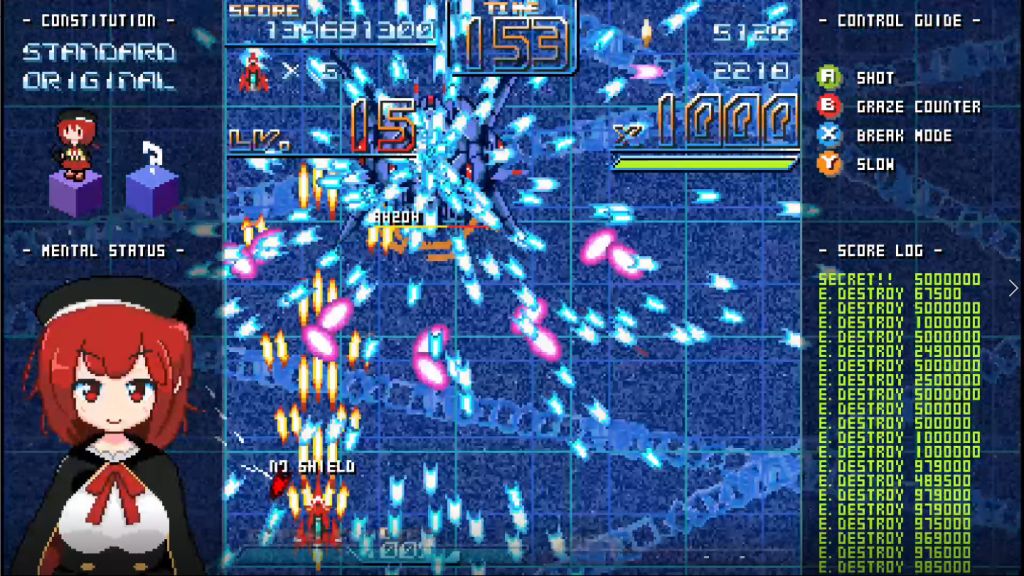 Test – Graze Counter GM – Le shoot’em up pour les Nuls