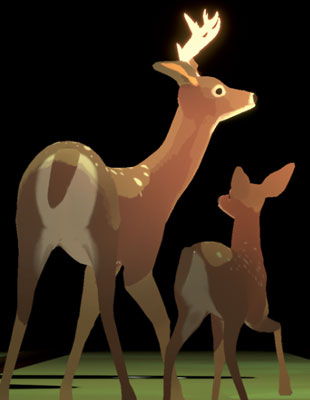Jeu : Way to the Woods