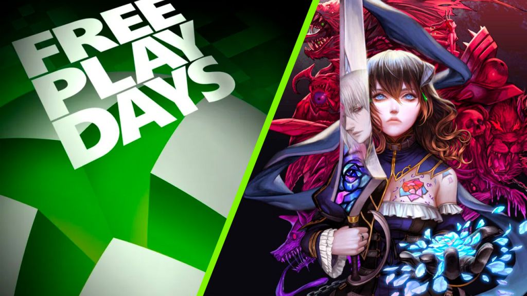 Xbox Free Play Days : 3 jeux sont gratuits ce week-end dont Bloodstained: Ritual of the Night