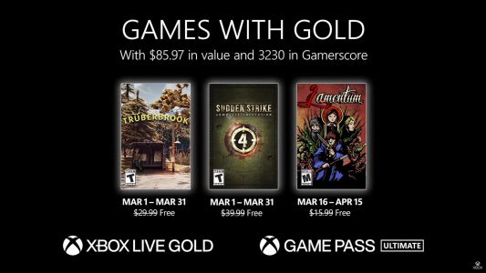 News : Games With Gold mars 2023 : la liste des 3 jeux Xbox gratuits