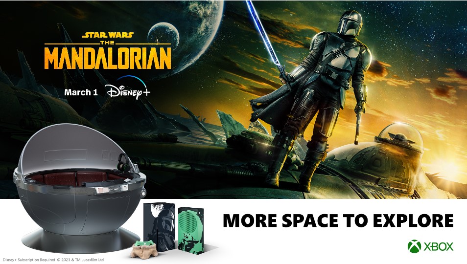 De splendides Xbox Series X|S à l&rsquo;effigie du Mandalorian à remporter