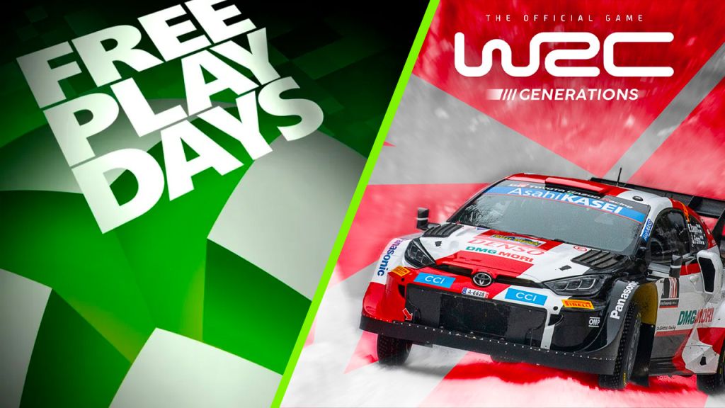 Xbox Free Play Days : 4 jeux sont gratuits ce week-end dont WRC Generations
