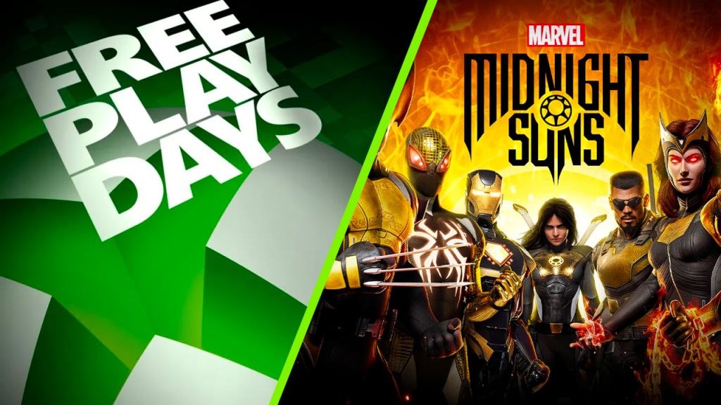 Xbox Free Play Days : 3 jeux sont gratuits ce week-end dont Marvel&rsquo;s Midnight Suns