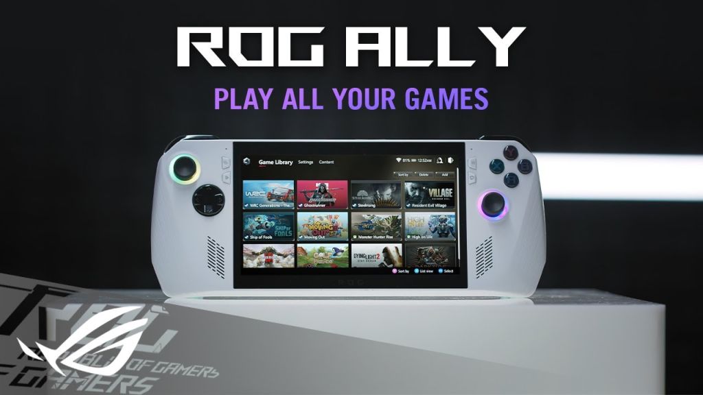 Asus Rog Ally : une console Windows 2X plus puissante que le Steam Deck annoncée