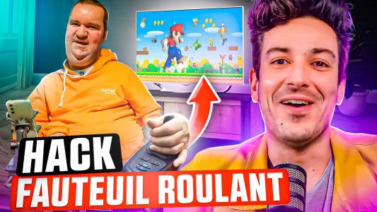 News : Il gagne le Concours Lépine 2023 en transformant un fauteuil roulant en manette de jeu