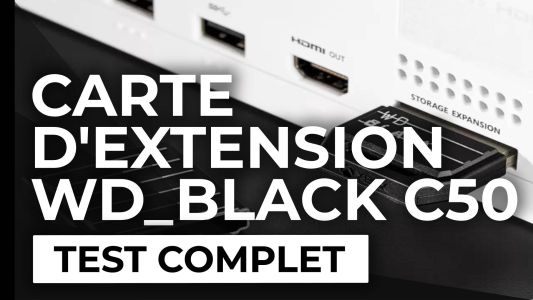 Test : Test – Carte d’extension WB_BLACK C50 – Une proposition très concurrentielle