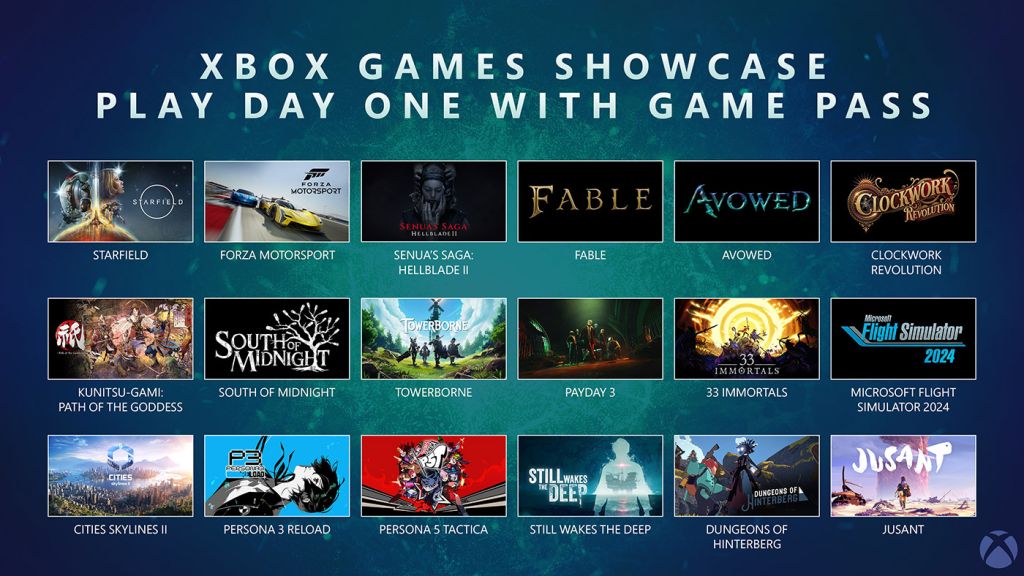 Voici les 18 jeux de la conférence Xbox qui sortiront dans le Xbox Game Pass !