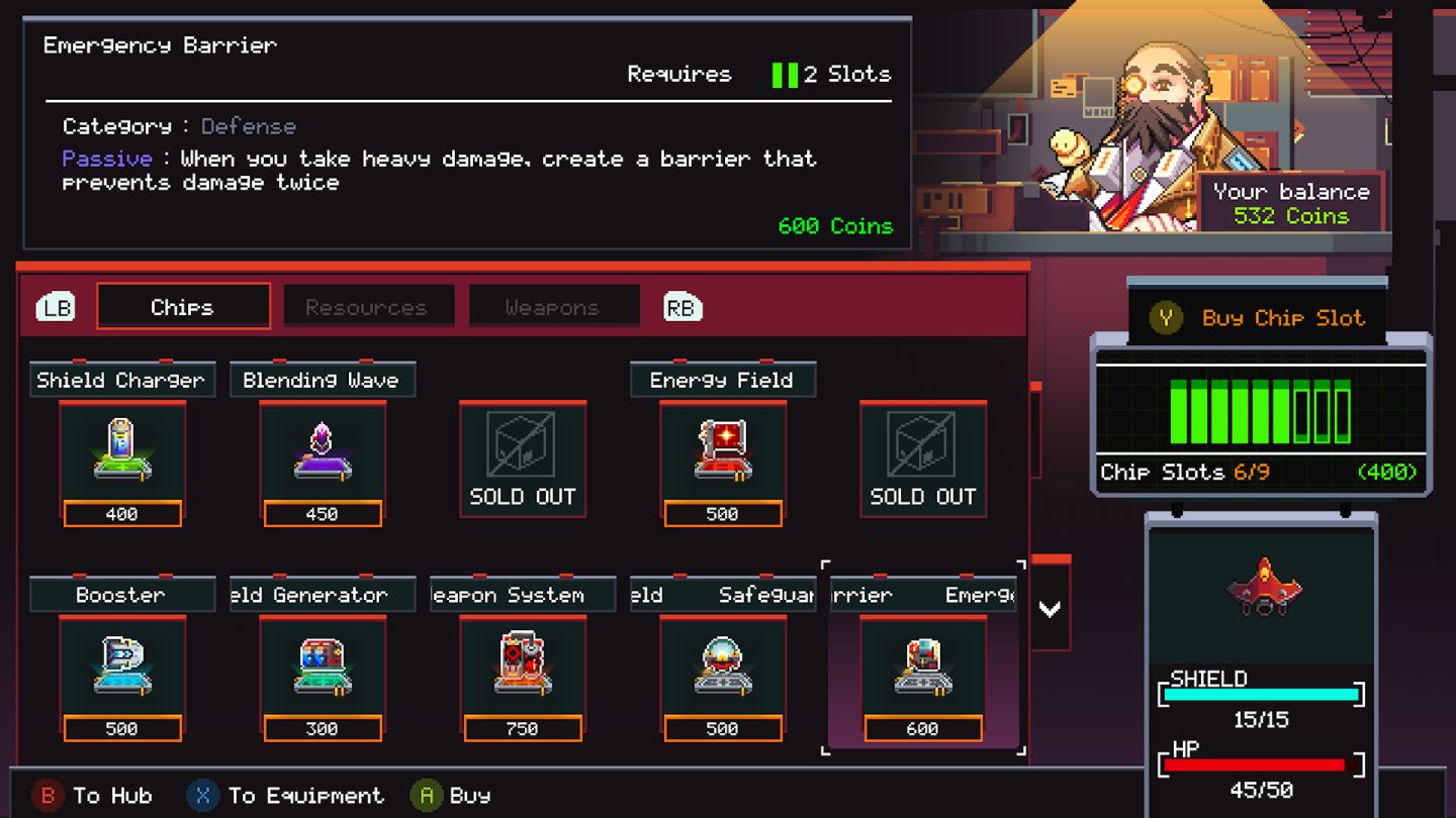 La boutique, bien achalandée