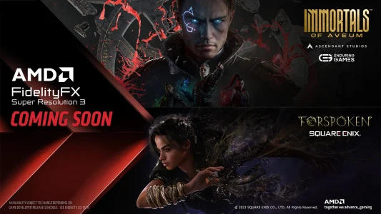 News : AMD lance son FSR 3 début septembre pour Forspoken et Immortals of Aveum