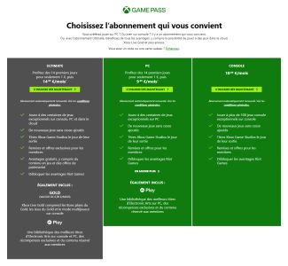News : Xbox Game Pass Ultimate : la période d’essai à 1€ passe de 1 mois à 14 jours