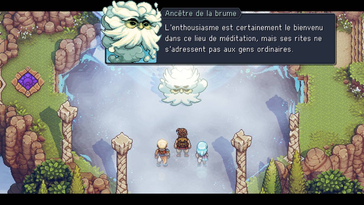 L’Ancien de la Brume est le premier à nous tester