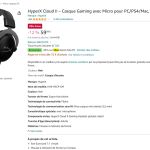 [Bon plan] Le casque HyperX Cloud II à 59,99 euros pour les membres Amazon Prime