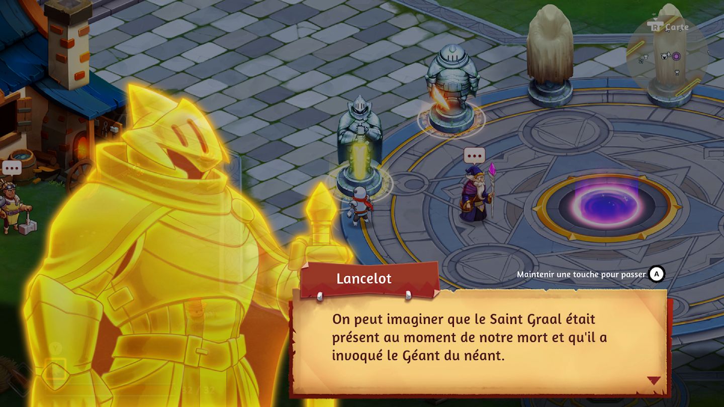 Des statues bien loquaces