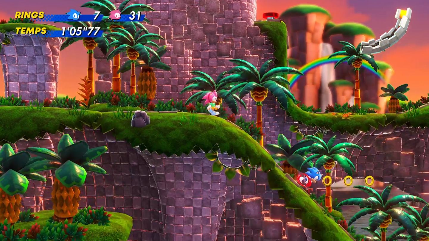Une pente raide, Sonic risque de perdre Amy