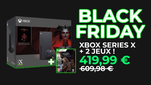 News : Black Friday : Xbox Series X + Diablo 4 + Assassin’s Creed à 419,99 € au lieu de 610 € !