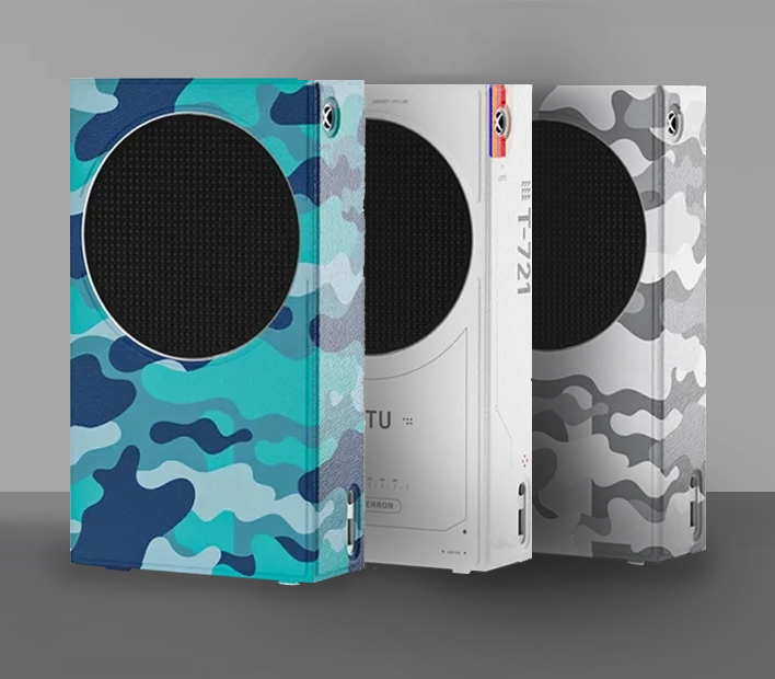 Xbox Series S : des habillages non-officiels Starfield et Camo arrivent !