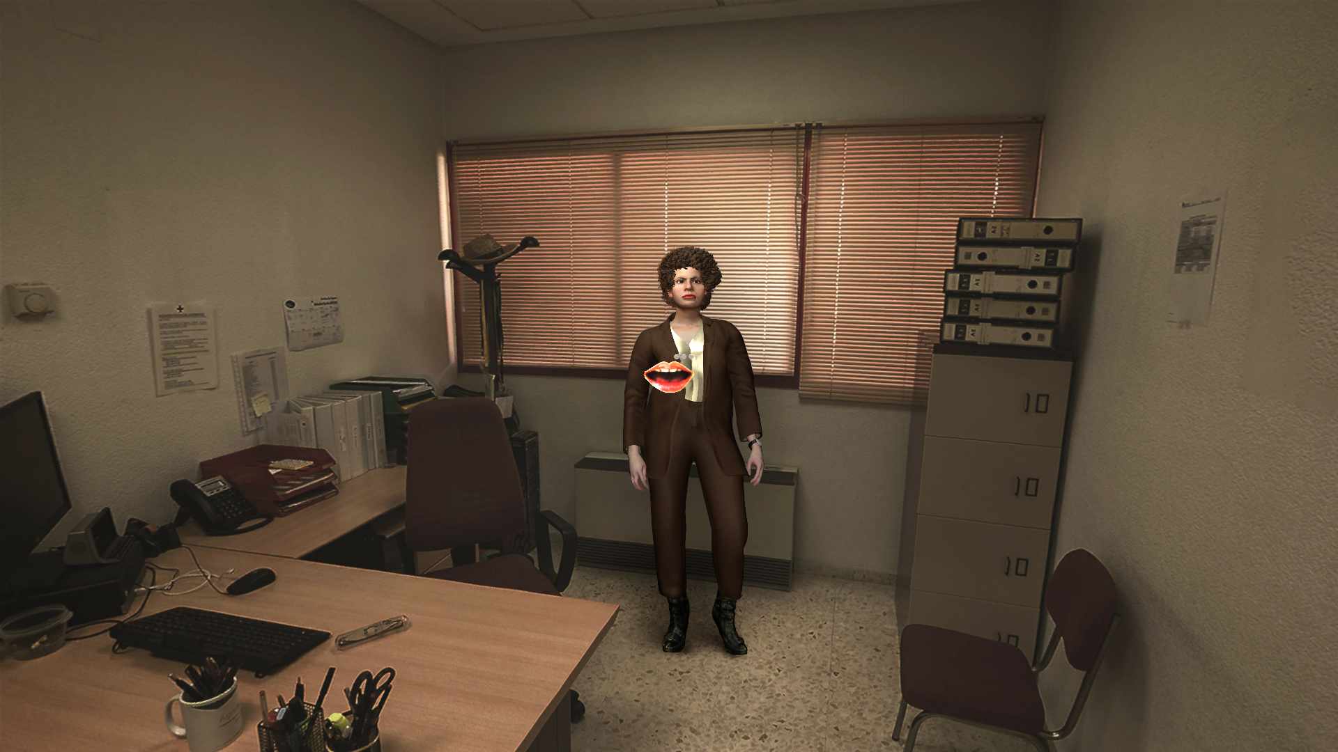 Les personnages ne sont pas des modèles de beauté