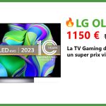 Black Friday TV OLED : la LG 55C3 revient à 999 € sur Fnac !